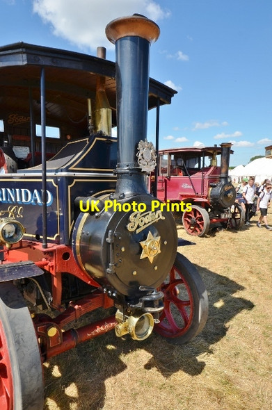 Photo 6"x4" Weeting Steam Rally - Steam Wagon Weeting c2013