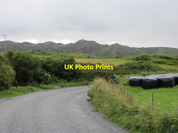 Photo 6"x4" Minor road and silage Fanavolty c2013