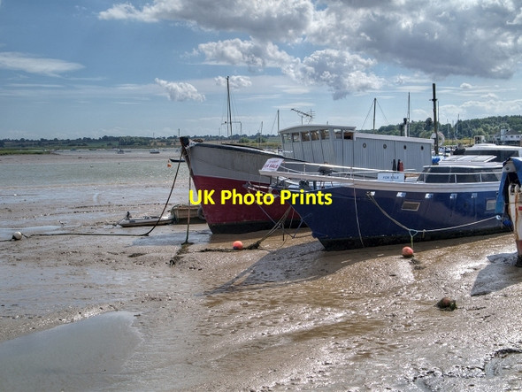 Photo 6"x4" Woodbridge, River Deben Woodbridge\/TM2649 c2013