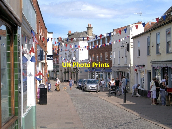 Photo 6"x4" Woodbridge, The Thoroughfare Woodbridge\/TM2649 c2013