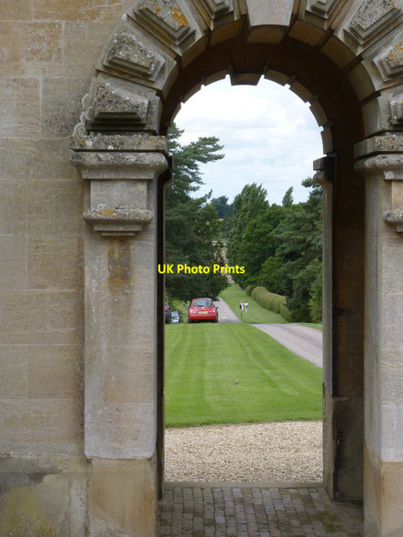 Photo 6"x4" View of the drive Harlaxton c2013