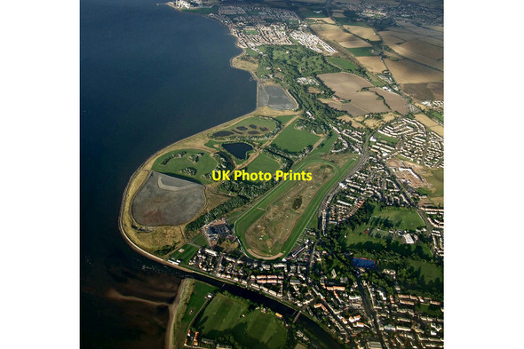 Photo 6"x4" Musselburgh Race Course from the air Musselburgh c2013
