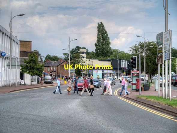 Photo 6"x4" Wilmslow, Alderley Road Wilmslow c2013