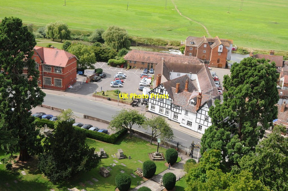 Photo 6"x4" The Bell viewed from Tewkesbury Abbey tower Tewkesbury c2013