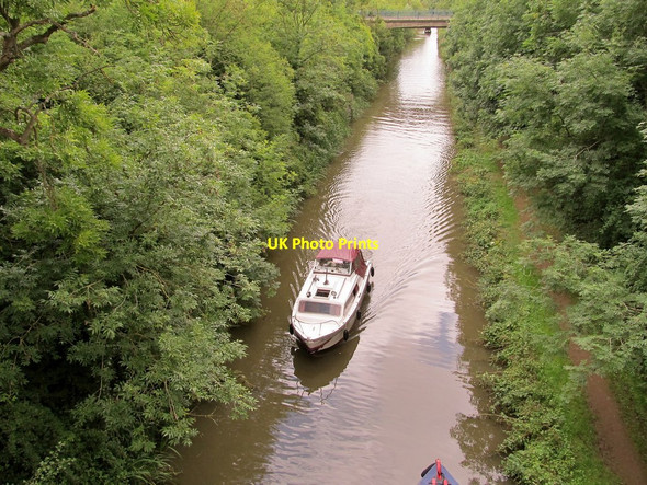 Photo 6"x4" Newbold-Oxford Canal Rugby c2013