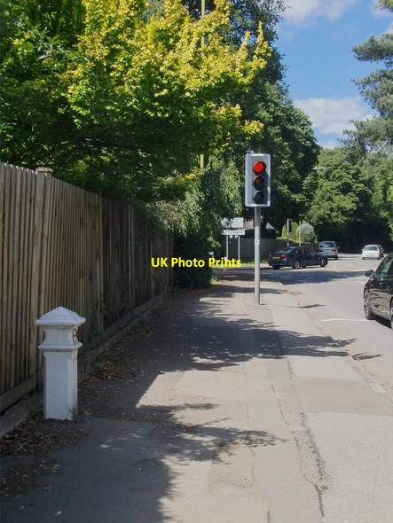 Photo 6"x4" Location of a City Corporation coal-tax post by the Great North Road, Little Heath Potters Bar c2013