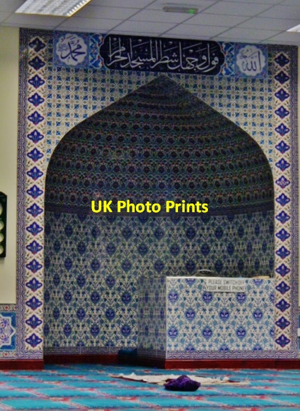 Photo 6"x4" Minbar, Acton Town Mosque, Oldham Terrace W3 Acton\/TQ2080 c2013