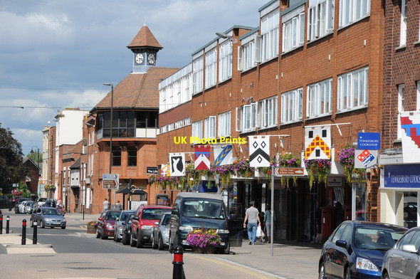 Photo 6"x4" Tewkesbury High Street Tewkesbury c2013