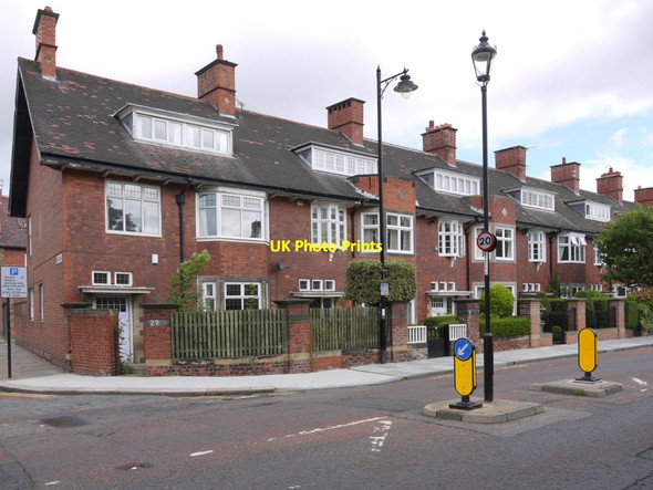 Photo 6"x4" Clayton Road east of Burdon Terrace, Jesmond Newcastle upon Tyne c2013
