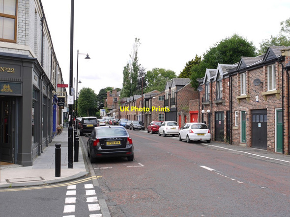 Photo 6"x4" Clayton Road west of Burdon Terrace, Jesmond Newcastle upon Tyne c2013