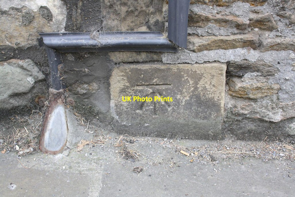 Photo 6"x4" Benchmark on #72 Frenchgate Richmond\/NZ1701 c2013