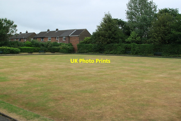 Photo 6"x4" Sherburn Village Bowling Green Sherburn\/NZ3142 c2013