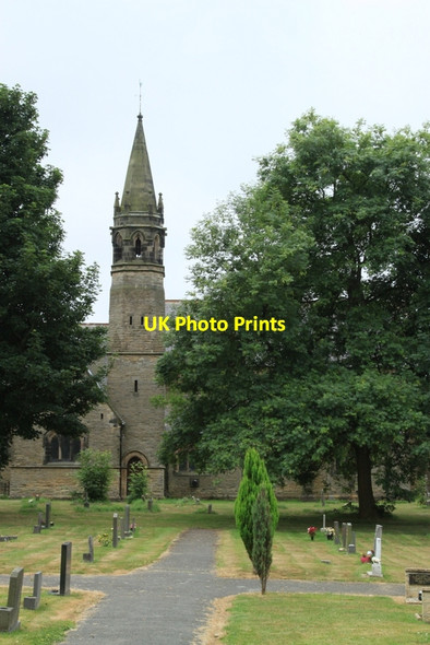 Photo 6"x4" Sherburn Parish Church Sherburn\/NZ3142 c2013