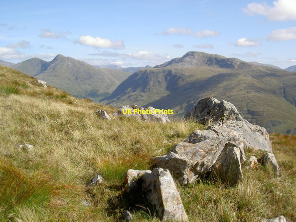 Photo 6"x4" Grassy east ridge of Fraochaidh Salachail c2004