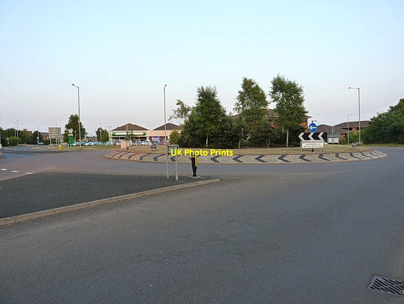 Photo 6"x4" Another roundabout on Cannock Road Chase Terrace c2013