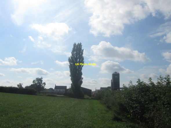 Photo 6"x4" Thornborough Farm from the north Thornton-le-Beans c2013