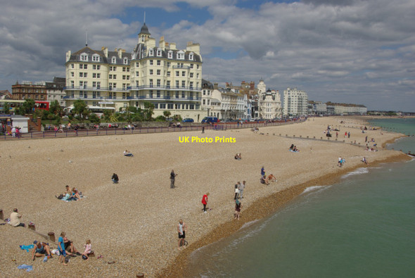 Photo 6"x4" Eastbourne Beach Eastbourne\/TQ5900 c2013
