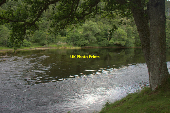 Photo 6"x4" River Beauly below Erchless Castle Erchless Castle c2013