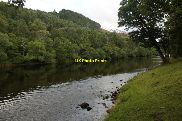 Photo 6"x4" River Beauly below Erchless Castle Erchless Castle c2013 P1