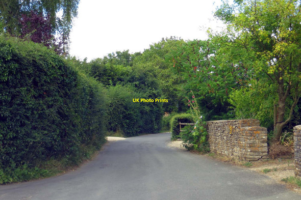 Photo 6"x4" Sutton Lane to Eynsham Sutton\/SP4106 c2013