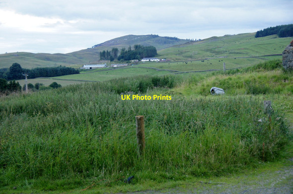 Photo 6"x4" View across Glen Shee at Blacklunans Blacklunans c2013