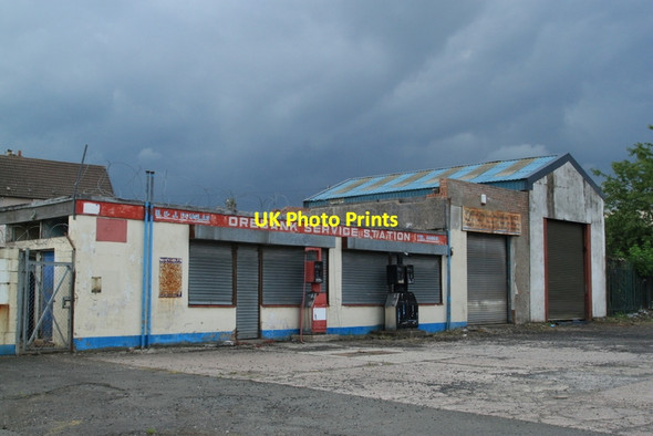 Photo 6"x4" Orebank Service Station Crosshill Crosshill\/NT1796 c2013