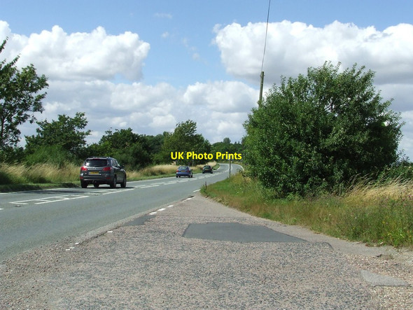 Photo 6"x4" The A1071 Hadleigh\/TM0242 c2013