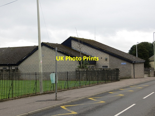 Photo 6"x4" Police station, Longhaugh Fintry\/NO4133 c2013