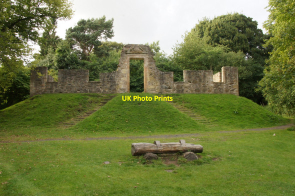 Photo 6"x4" The ruins of Cammo House Bughtlin c2013