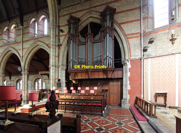 Photo 6"x4" Emmanuel, Lyncroft Gardens, West Hampstead - Organ Hampstead\/TQ2685 c2013