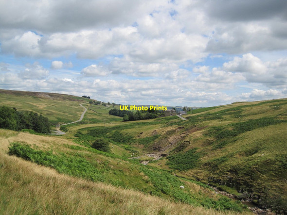 Photo 6"x4" Howden Burn and view towards Bollihope Bollihope c2013