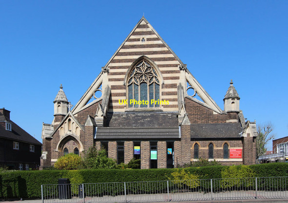 Photo 6"x4" St James, Mitcham Lane, West Streatham Mitcham c2013