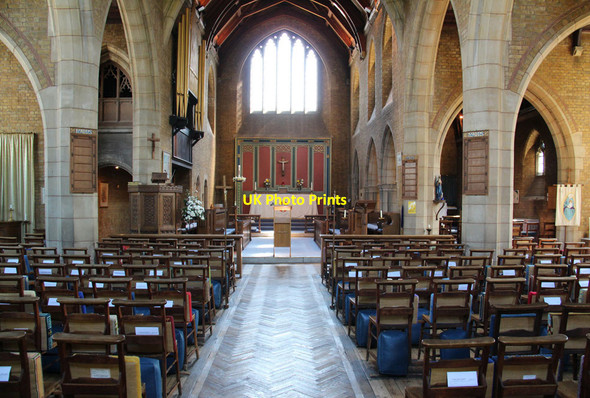 Photo 6"x4" All Saints, The Avenue, Hampton - East end Sunbury c2013