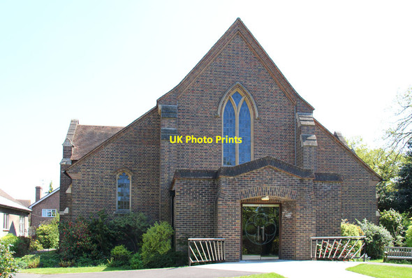 Photo 6"x4" All Saints, The Avenue, Hampton Sunbury c2013