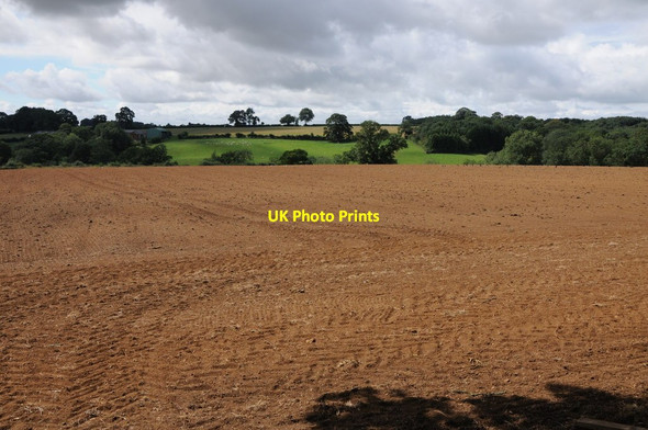 Photo 6"x4" Ploughed field south of Cold Ashby Cold Ashby c2013