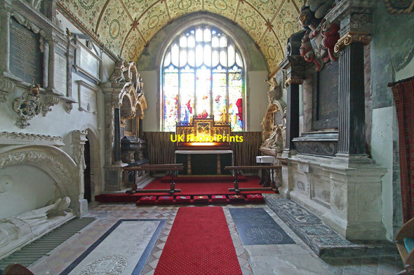 Photo 6"x4" All Saints, Hawstead - Chancel Hawstead c2013