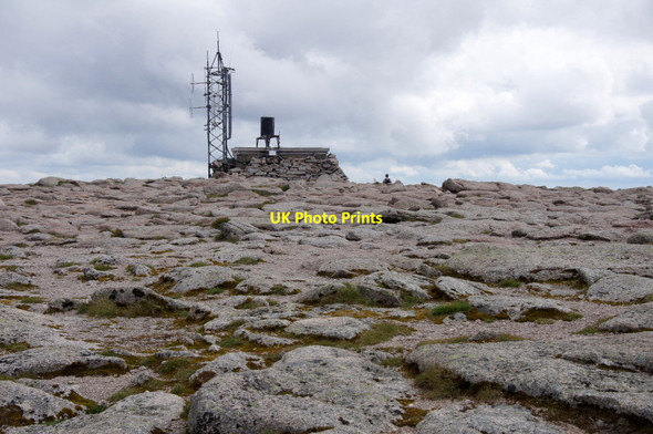 Photo 6"x4" The weather station at the summit of Cairn Gorm Cairn Gorm c2013