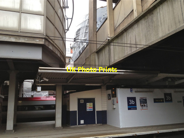 Photo 6"x4" All change at New Street: a glimpse of the new New Street Lee Bank c2013