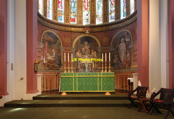Photo 6"x4" Christ Church, Christchurch Road, Streatham - Sanctuary Streatham c2013