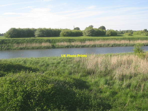 Photo 6"x4" View across the South Holland Main Drain Sutton Bridge c2013