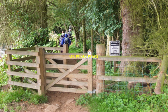 Photo 6"x4" St Cuthbert's Way by the Tweed, Mertoun Dryburgh\/NT5931 c2013