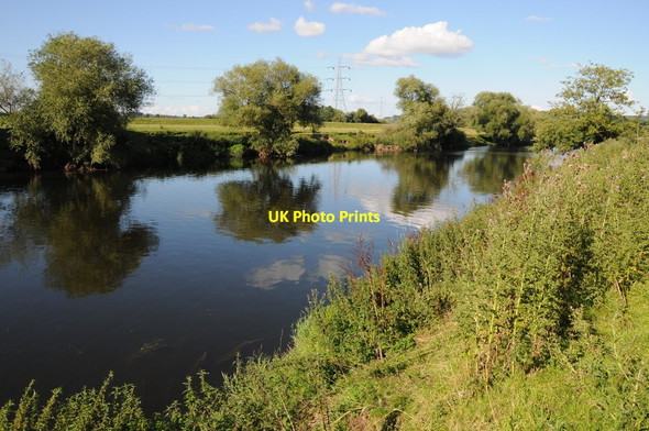 Photo 6"x4" River Wye near Holme Lacy Even Pits c2013
