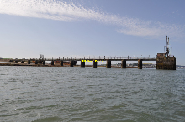 Photo 6"x4" A jetty in the River Taw near Instow Barton Marsh Instow c2013