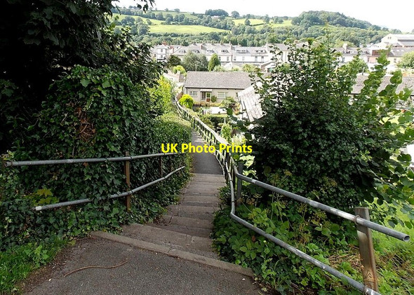 Photo 6"x4" Path to Borderers Way, Brecon Brecon\/Aberhonddu c2013
