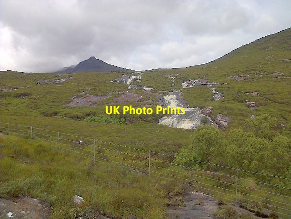 Photo 6"x4" Allt a' Chlaiginn Meall nan Clachan c2013