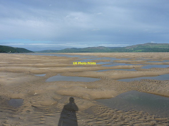 Photo 6"x4" Looking right up the Dyfi estuary Penhelig c2013