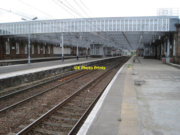 Photo 6"x4" Paisley Gilmour Street railway station, Renfrewshire Paisley c2012