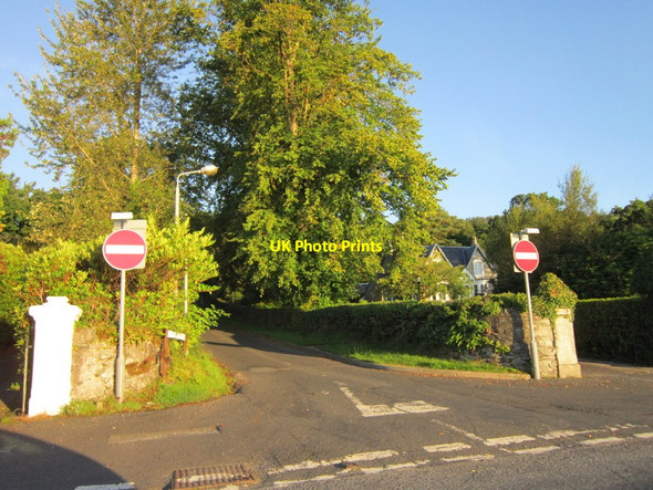 Photo 6"x4" North Campbell Road from Shore Road Innellan c2013