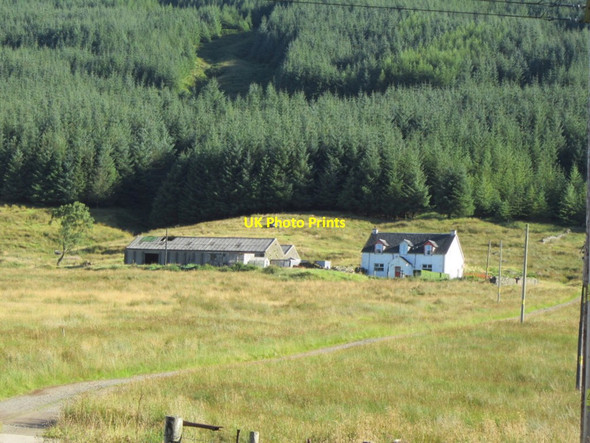 Photo 6"x4" Glenlean Farm at Glen Lean Clachaig\/NS1181 c2013