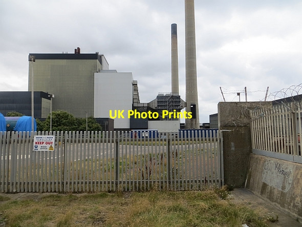 Photo 6"x4" Demolition, Cockenzie power station Cockenzie and Port Seton c2013
